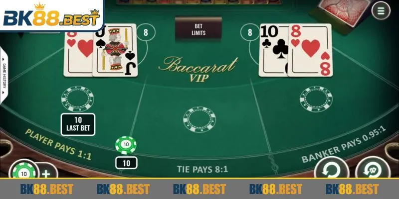 BK88 Baccarat VIP đảm bảo chất lượng và trải nghiệm vượt trội