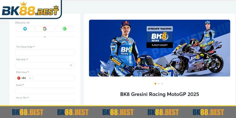 Các bước thực hiện đăng ký BK88 nhanh chóng